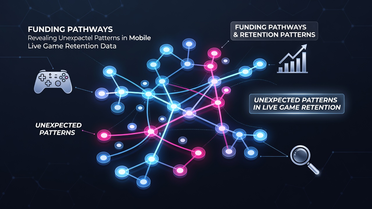Infographic illustrating retention data patterns linked to mobile payment methods