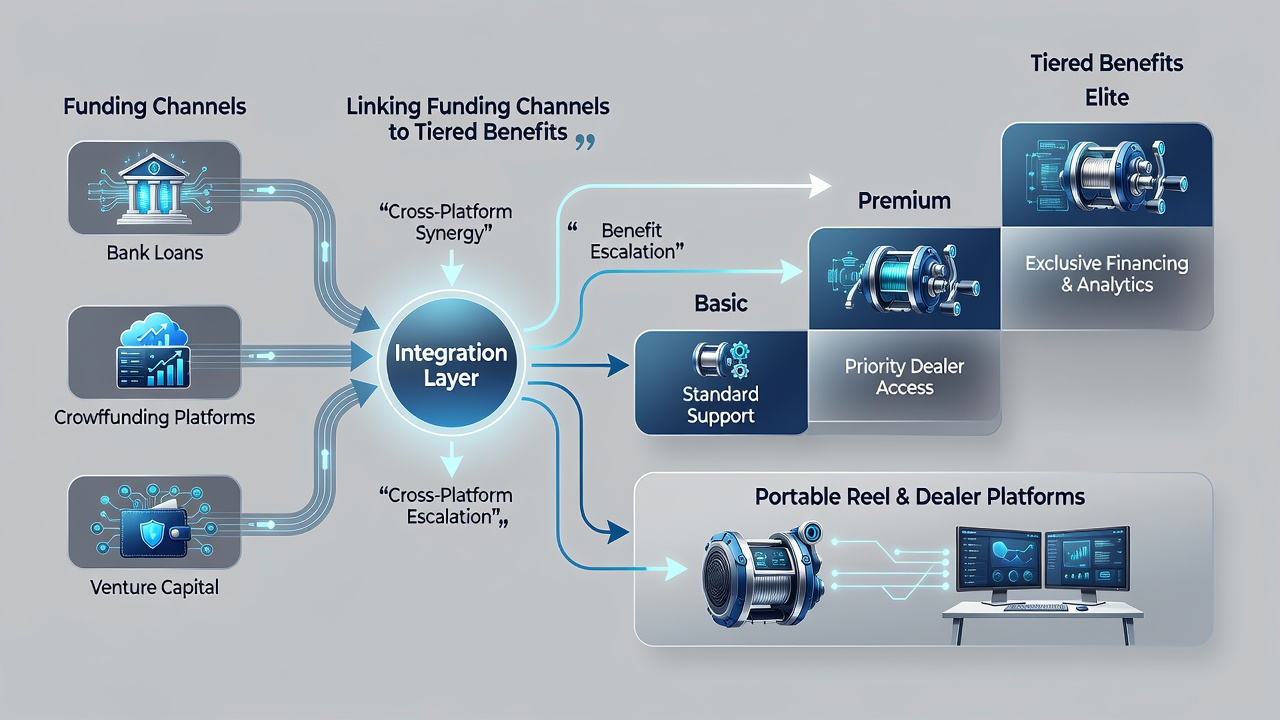 Diagram showing tier progression linked to varied payment methods in live dealer and mobile slot applications